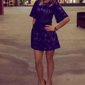 BCBG BLUE DRESS SIZE 2